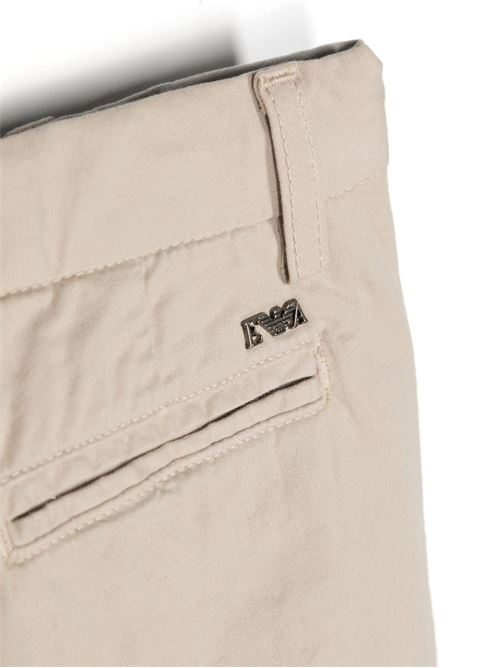 Bermuda bambino Emporio Armani beige EMPORIO ARMANI KIDS | 8N4S604N6YZ01M5